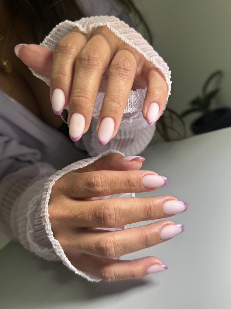 Elegant Russian manicure in Tampa by Nail Boss Studio