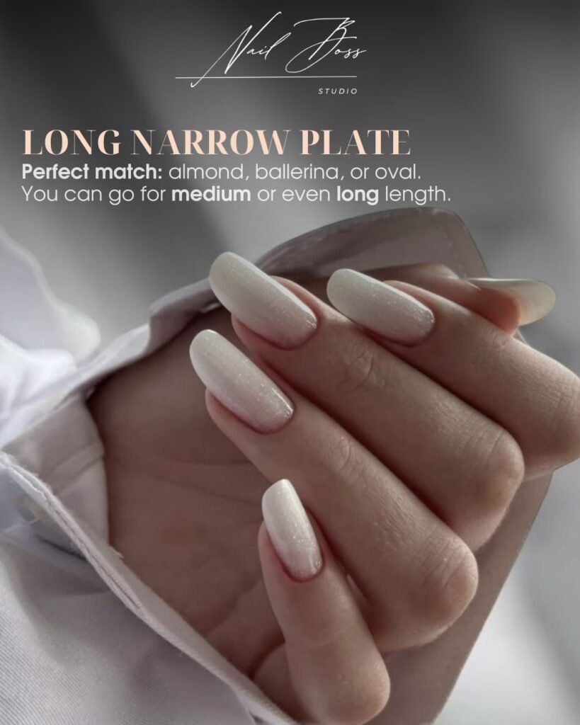 Close-up of elegant hands after russian manicure near me at Nail Boss Studio Tampa.