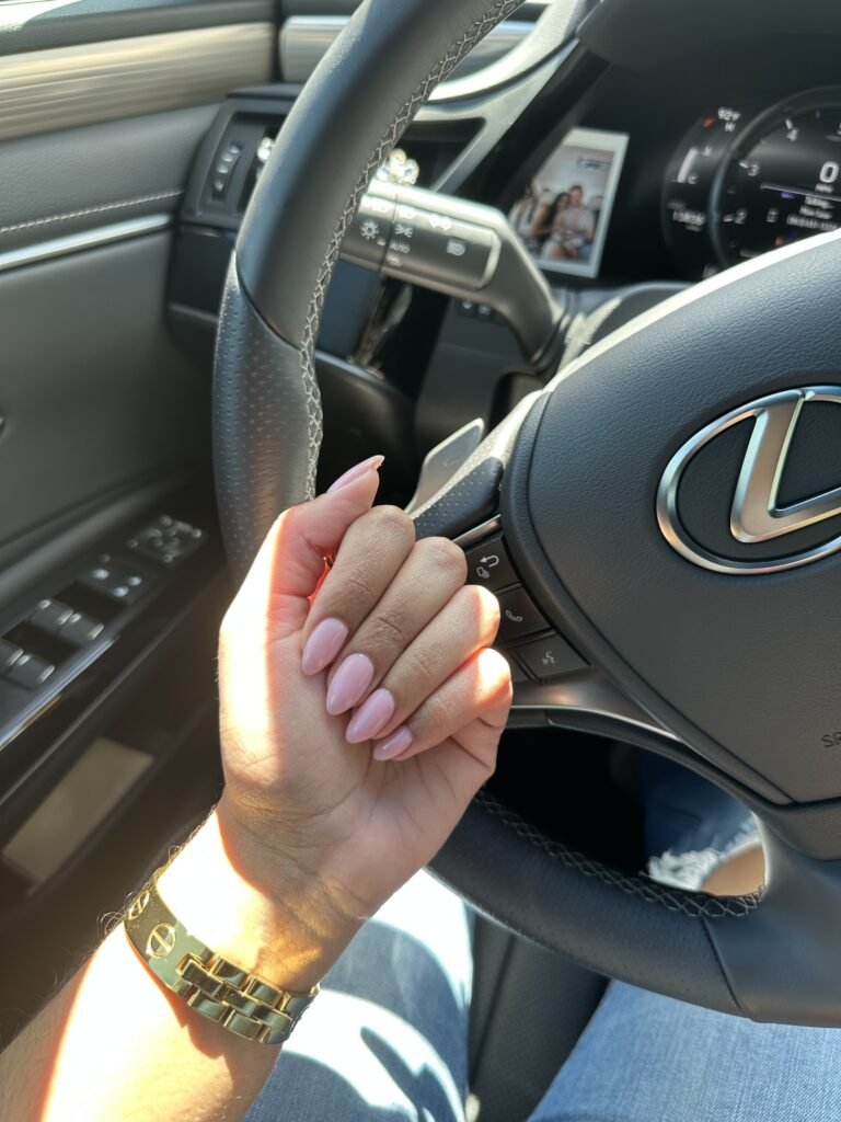 Elegant russian nails Tampa set at Nail Boss Studio Florida.