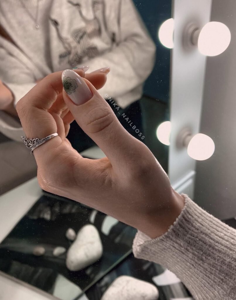 Modern russian manicures Tampa with dry manicure technique at Nail Boss Studio