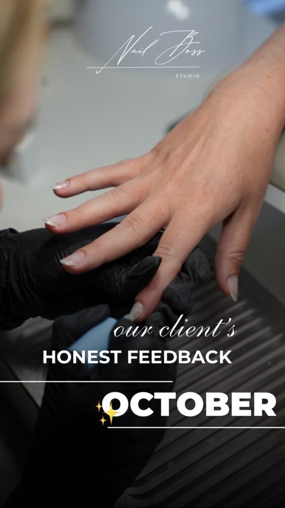 professional russian nails service in Tampa with detailed manicure work