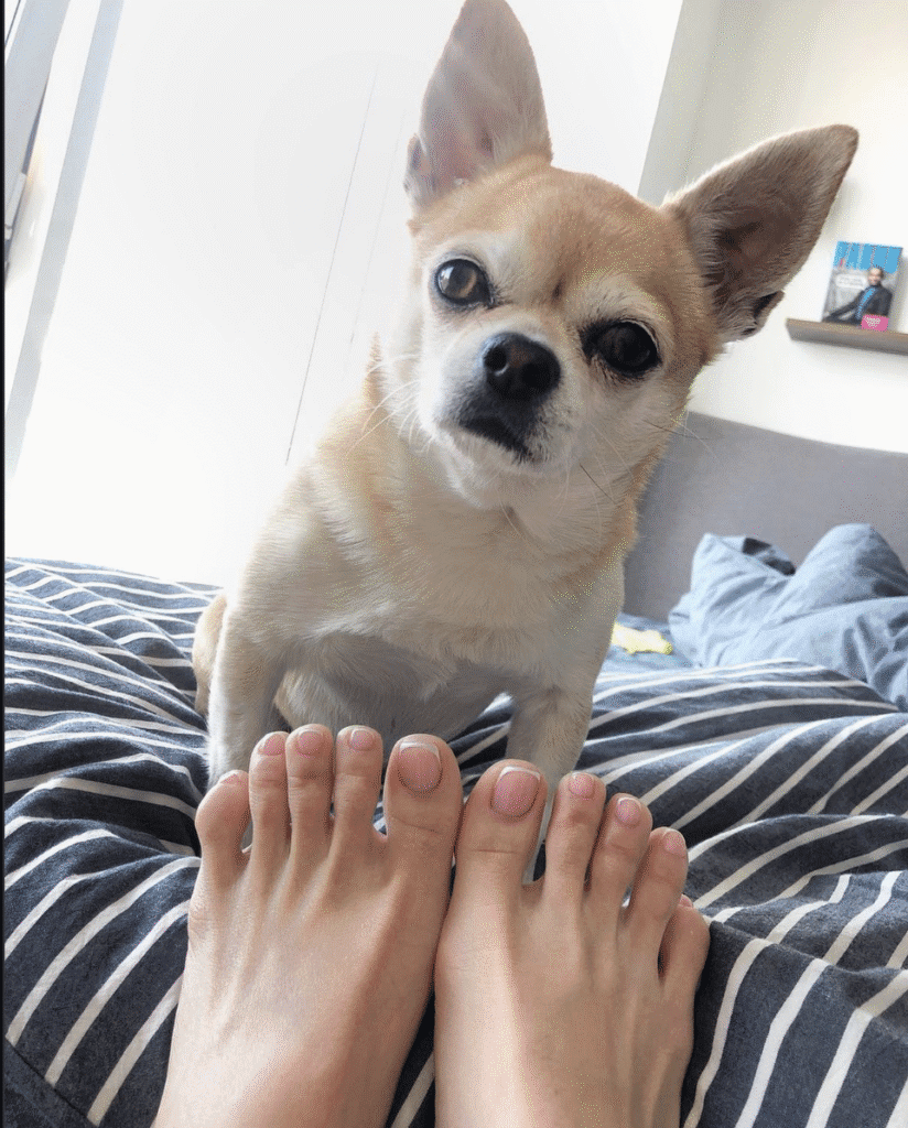 Smart pedicure showing clean natural toenails and healthy skin in Tampa, Florida.