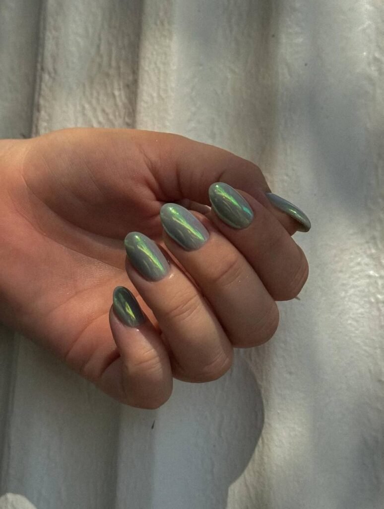 Builder gel manicure with luminous Russian nails in Tampa, Florida at Nail Boss Studio