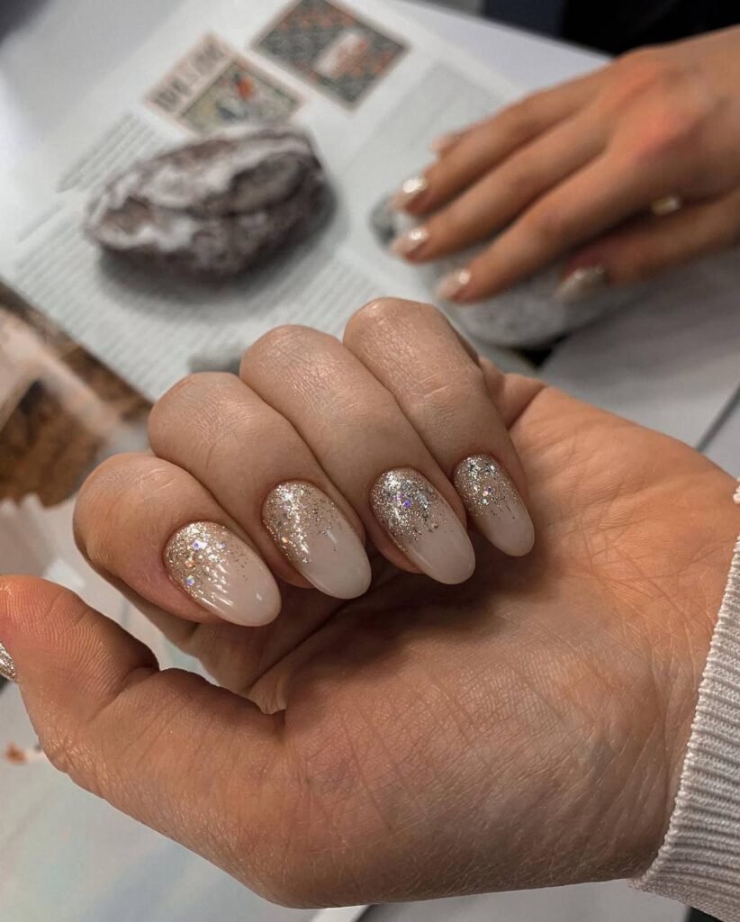 Elegant russian manicures Tampa created with dry manicure technique at Nail Boss Studio in Tampa Florida