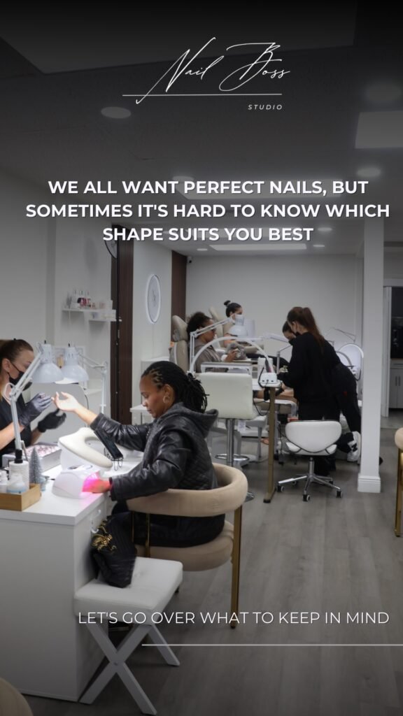 Interior of a russian nail salon in Tampa Florida featuring Russian manicure services at Nail Boss Studio
