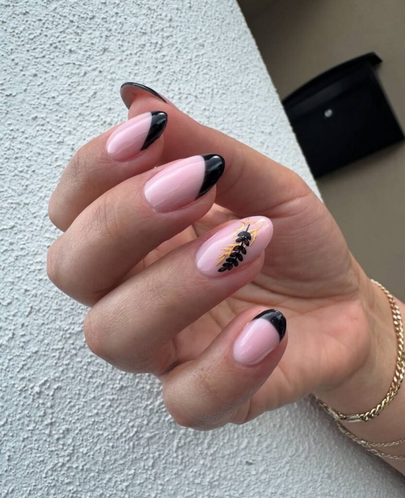 Elegant russian nails tampa with clean cuticles and glossy finish in Tampa Florida