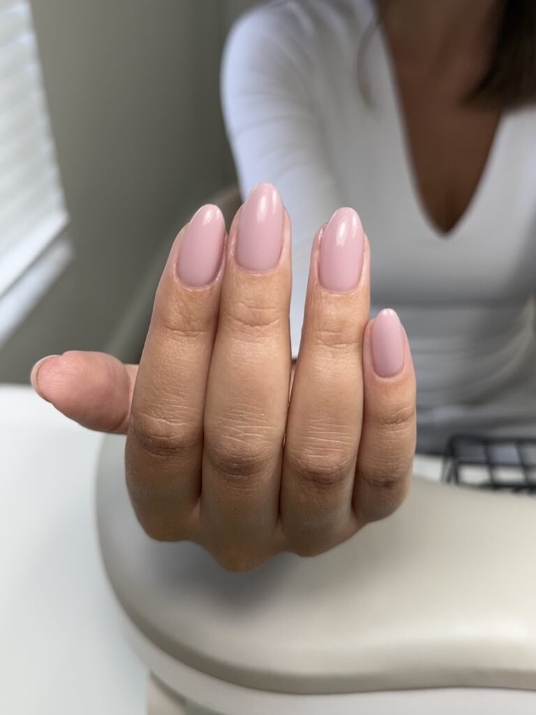 Soft Pink Builder Gel Tampa Luxury Nails