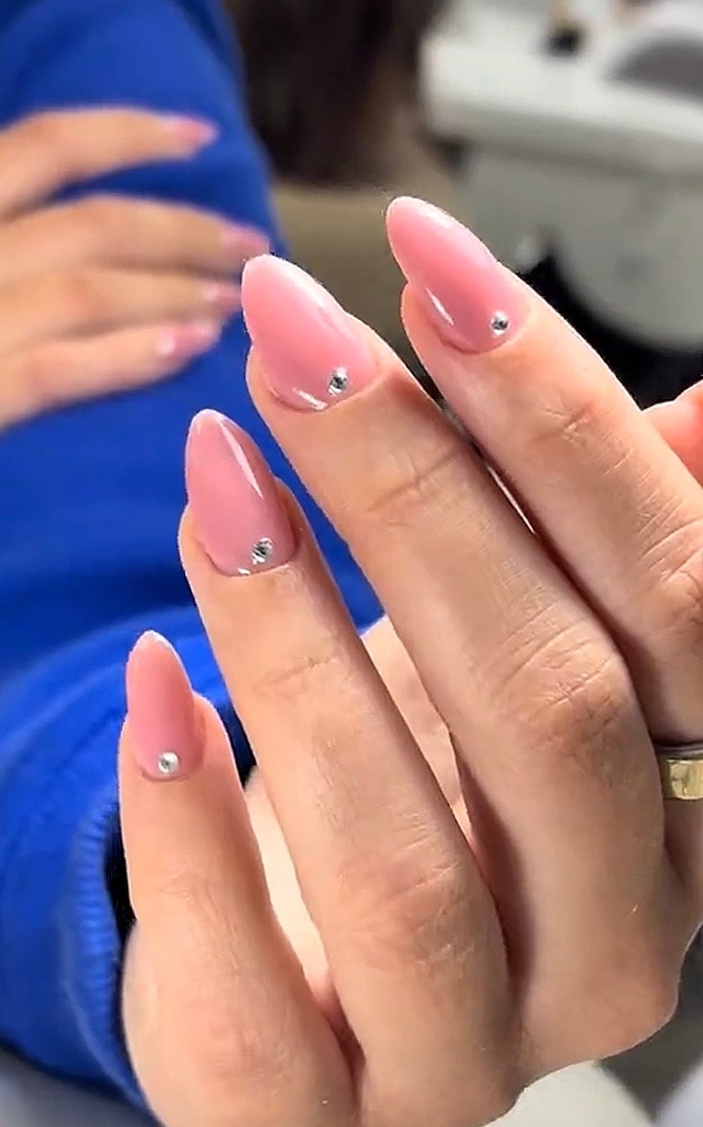 Beige Russian Manicure Tampa result from Nail Boss Studio in Tampa, Florida