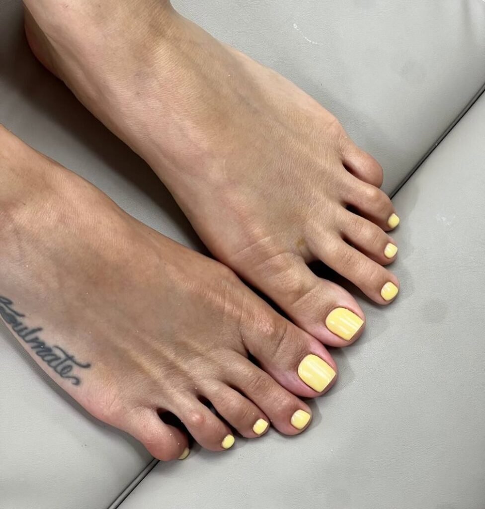 Taupe tampa smart pedicure at Nail Boss Studio in Tampa, Florida