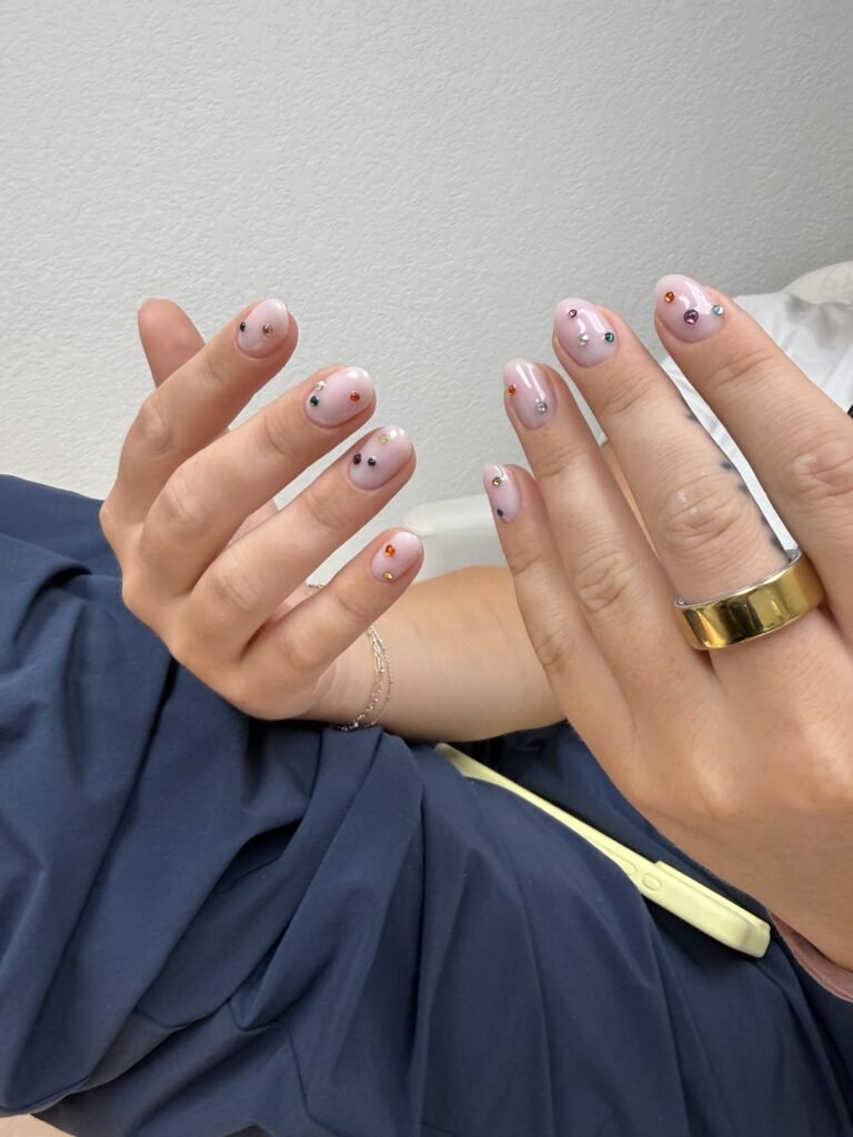 Taupe russian nail salon near me at Nail Boss Studio in Tampa, Florida