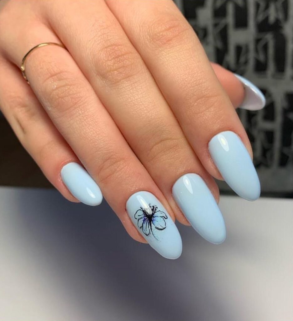 Taupe hard gel at Nail Boss Studio in Tampa, Florida