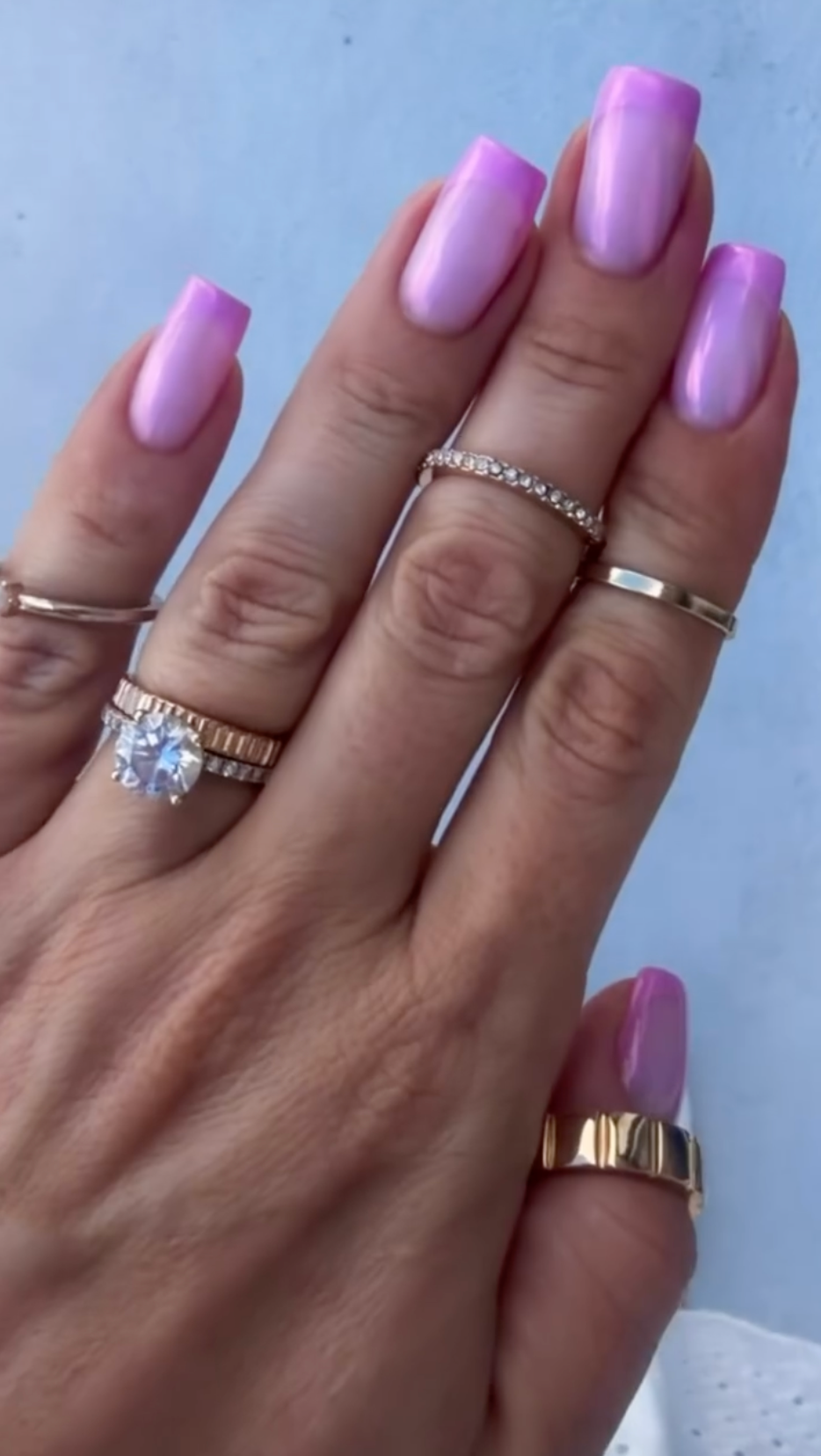 Taupe russian nails at Nail Boss Studio in Tampa, Florida